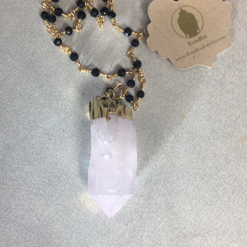 Chunky stalactite necklace - Picture 5 of 6